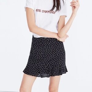 Madewell Silk Star Skirt